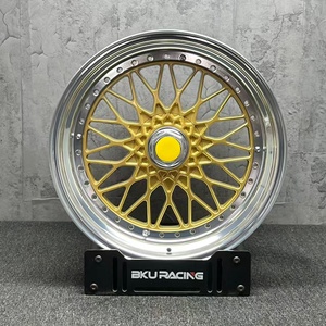 Jantes en alliage forgées Bku 3 pièces 5x108 pour Ferrari F40 F50 <span class=keywords><strong>288</strong></span> <span class=keywords><strong>GTO</strong></span> Enzo LaFerrari F8 Tributo 18 19 pouces Deep Dish Classic - Product Image 2