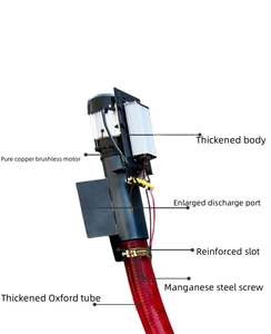 Máquina aspiradora de granos para exteriores de 48V/60V para vehículos eléctricos, para el carga de granos en camiones y en molinos de harina. - Product Image 6