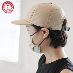 Tùy Chỉnh Nylon Không Thấm Nước Nhanh Chóng Khô Thể Thao Trại Cap Người Đàn Ông Của Chạy Snapback 5 Bảng Điều Chỉnh Hat Cap Với Túi