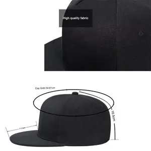 Tampas de snapback lisas para bordados, 100% poliéster acrílico simples 5 painéis de bordado 3d personalizado com logotipo personalizado