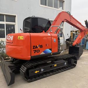 Miniexcavadora Hitachi ZX70 Usada, Modelo 2020, Alta Calidad, Bajo Precio, Bien Mantenida, Totalmente Probada, Motor y Bomba Certificados - Product Image 1