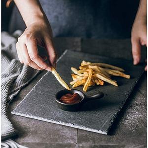 Planche à découper fromage en pierre, <span class=keywords><strong>ardoise</strong></span> naturelle noire de haute qualité - Product Image 4