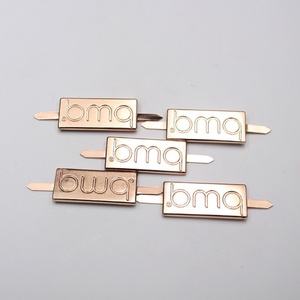 Etiquetas de Metal para Bolsas, Etiquetas con Nombre, Etiquetas para Gorras, Etiqueta de Metal con Logotipo para Bolsa - Product Image 2