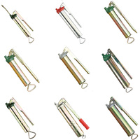 Pistolet d'aspiration d'huile 500cc double carburant fluide de transfert sous vide vidange pompe à seringue extracteur à main en aluminium