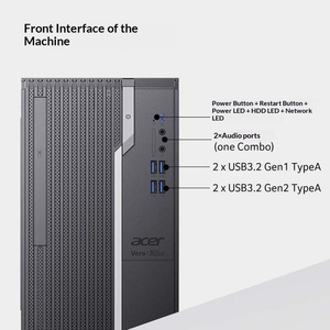 Spot Wholesale Acers Commercial Desktop PC 14th Gen I5-14400 8GB 256G SSD 1TB HDD Office Business <b>Computer</b> Bulk in Stock <b>10</b>-Core - Product Image 2