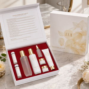 Set di Lusso JSH per la Cura del Viso con Retinolo, Multi-Peptidi e Vitamina C, 11 Pezzi, Crema Anti-Età Idratante Premium - Product Image 1