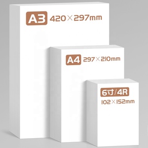 Professional 5*7 6*8 265g RC Coated Glossy Photo <strong>Paper</strong> Waterproof Luster Silky <strong>Paper</strong> <strong>Sheets</strong> RC Inkjet Photo <strong>Paper</strong> Wholesale