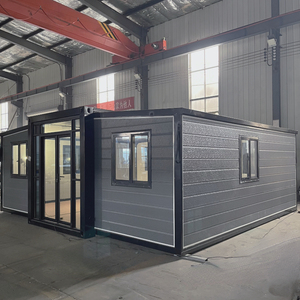 Casa Contenedor EPS de 20 Pies con Techo Irregular Personalizado, Casa Prefabricada con Techo Inclinado y Porche, Diseño de 2 Habitaciones, Oficina, Hotel, <span class=keywords><strong>Alquiler</strong></span> - Product Image 1