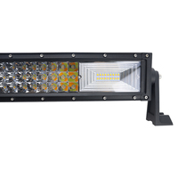 High Power 22 32 42 Zoll bernstein farbenes Offroad-Licht Zweireihige Hybrid-Zweifarben-LED-Blitzlicht leiste mit LED-Licht leiste