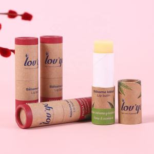 Emballage personnalisable biodégradable pour baume à lèvres avec logo, contenant en carton pour déodorant stick, cosmétiques et fard à joues - Product Image 6