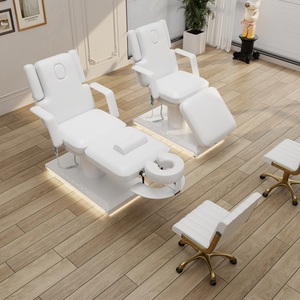 Cama Eléctrica de Lujo para Tratamientos Faciales y de Pestañas, Cama de Spa para Salón de Belleza - Product Image 2