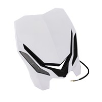 Cache-phare avant Surron Ultra Bee, masque de phare, coque en plastique PP blanc, pièces de rechange pour moto électrique tout-terrain