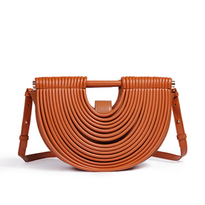 WT0004 Borsa Intrecciata a Mano da <span class=keywords><strong>Donna</strong></span> - Versatile Borsa a Tracolla, Clutch e Borsa da Sera - Product Image 5