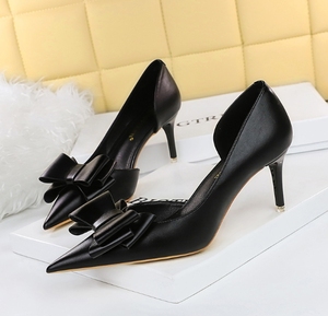 <span class=keywords><strong>Zapatos</strong></span> de Tacón de Aguja Informales para Mujer Coreana, <span class=keywords><strong>Zapatos</strong></span> de Tacón Alto <span class=keywords><strong>con</strong></span> Lazo, <span class=keywords><strong>Zapatos</strong></span> de Oficina, <span class=keywords><strong>Zapatos</strong></span> de Vestir, Estilo Coreano, 2, 1, 2, 1, 2 - Product Image 3