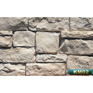 Revêtement mural <span class=keywords><strong>en</strong></span> <span class=keywords><strong>pierre</strong></span> empilée factice BERICH KM05 pour <span class=keywords><strong>mur</strong></span> extérieur, vente <span class=keywords><strong>en</strong></span> gros - Product Image 2