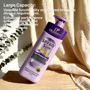 DR <span class=keywords><strong>DAVEY</strong></span> 500ml Lotion Corporelle Bio Végane et Sans Cruauté Animale aux Acides Aminés, Glutathion et Vitamine C – Hydratant Intensif Anti-Acné et Éclaircissant - Product Image 3