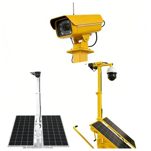 เสาไฟเคลื่อนที่พลังงานแสงอาทิตย์พร้อมกล้องวงจรปิด LED 8x200W สำหรับสถานที่อุตสาหกรรมและพื้นที่ห่างไกล - Product Image 4