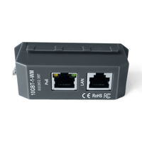 Single Port 10 Gigabit PoE ++ (802.3bt) Injector Din Rail