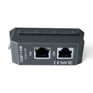 Puerto único 10 Gigabit PoE ++ (802.3bt) Inyector Din Rail - Product Image 6
