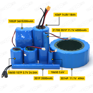 <span class=keywords><strong>18650</strong></span> personalizzata 21700 pacchi batteria al litio ricaricabile 3.7V 7.4V 18V 36V 48V 72V 10Ah 20Ah 30Ah 40Ah 50Ah - Product Image 3