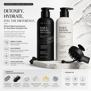 <span class=keywords><strong>Shampoo</strong></span> e Balsamo per Acqua Dura OEM ODM |   Metal Detox, Formula Purificante |   Set per la Cura dei <span class=keywords><strong>Capelli</strong></span> <span class=keywords><strong>Idratante</strong></span> con Etichetta Privata - Product Image 2
