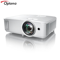 Projecteur Optoma GT1080H à courte focale, projecteur vidéo 3D HDR 1080P pour bureau, home cinéma, FULL HD, compatible 4K