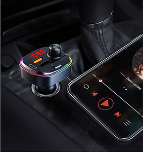 Sạc Xe Hơi Qc3.0 Type-C Pd20w Nhanh Chóng Sạc FM Receiver, Điện Thoại Hands-Free FM Transmitter Bt5.0 Âm Nhạc Bluetooth-MP3 Máy Nghe Nhạc - Product Image 5