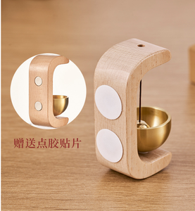 Timbre de puerta de <span class=keywords><strong>entrada</strong></span> colgante magnético Happy House Entry Wind Chime Eco-Friendly Door-Suction Reminder Bell Hanging Gift - Product Image 6