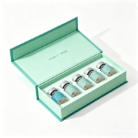 Kit de flacons de peptides en gros, 5 pièces, 2 ml/3 ml/5 ml/10 ml, avec logo et étiquettes personnalisés