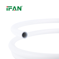Tuyau composite aluminium PEX blanc IFAN 16-32 mm PERT pour chauffage radiant hydronique intérieur/extérieur