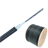Cable de Fibra Óptica para Exteriores, Monomodo G652D, 1-24 Núcleos, ASU HANLI/OEM, Precio Directo de Fábrica de Zhejiang