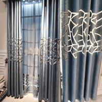 Rideaux de Salon Modernes Ajourés en Broderie Laser Personnalisables