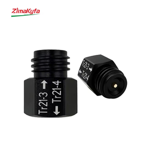 Adaptateur de conversion de gaz CO2 noir pour Sodastram Tr21-4 femelle vers Tr21-3 mâle, sortie réservoir Quooker Cube, OEM personnalisable, pour soda - Product Image 3
