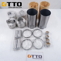 Kit de Révision Moteur d'Excavatrice OTTO Original 6HK1 6BG1 6WG1 Kit de Chemises de Cylindre 4JG1 4JG2 4JB1 4BG1 4JJ1 4HK1 pour Pièces de Moteur ISUZU