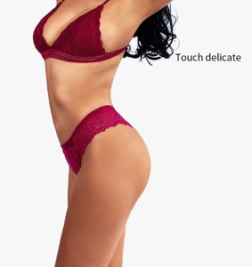 Delle Donne Sexy del Merletto Mutandine di Pelle-amichevole Respirabile Comodo Senza Soluzione di Continuità Delle Signore Basso-Vita Dei Riassunti di Modo Delle Ragazze Delle Mutandine <span class=keywords><strong>Perizoma</strong></span> - Product Image 5