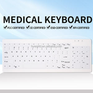 ชุดคีย์บอร์ดเมมเบรนซิลิโคนแบบใหม่ ไร้สายสามโหมด ชนิด Type-C กันน้ำ รองรับหลายภาษา สำหรับเดสก์ท็อป - Product Image 3