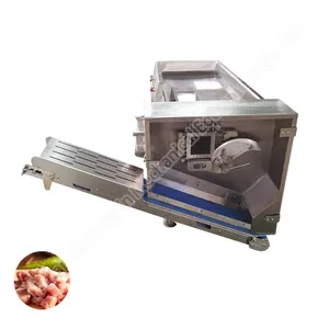 Máquina cortadora de dados de carne congelada Máquina cortadora de cubos de queso Cortadora de carne de 400 kg/h Máquina cortadora de dados de carne congelada