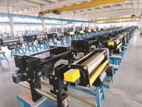 Palan à câble métallique électrique industriel standard européen utilisé pour l'usine avec une capacité de levage de 3 tonnes