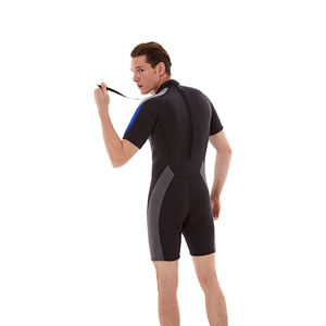 Divestar 3Mm Neopreen Heren Duikpak Lente Shorty Pak Met Rugrits Waterdichte Sportkleding - Product Image 4