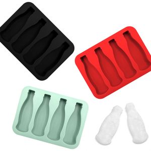 Hot-selling 4-Piece <b>Silicone</b> Ice Cube Mold Cola Bottle Lid Bar Whiskey Cross-Border Ice Cream <b>Tools</b> - Product Image 4