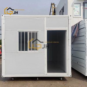 בית מכולה מתקפל לייצוא חוצה גבולות, הרכבה מהירה, מבנה פלדה נייד זמני, בית חדר שינה ממתכת - Product Image 5