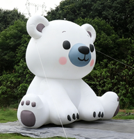 Vente en gros d'usine de personnages gonflables publicitaires sur mesure en forme d'animaux, poupées gonflables pour la décoration de fêtes et de festivals