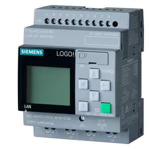 1 PLC LOGO! 8, 12/24RCE, Basic module with Display PLC Programmable Controller Module 6ED1052-1MD08-0BA1