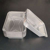 Barquette rectangulaire en aluminium jetable de qualité supérieure pour traiteur, idéale pour les banquets et les réceptions professionnelles