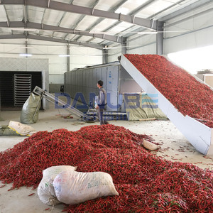 Séchoir à bande maillée pour piments rouges à économie d'énergie, machine de séchage de piments rouges, équipement de déshydratation de piments rouges - Product Image 1