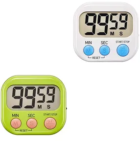 Großhandel Digital Kitchen Timer zum Kochen Big Digits Lauter Alarm Magnetic Backing Stand Kocht imer zum Backen