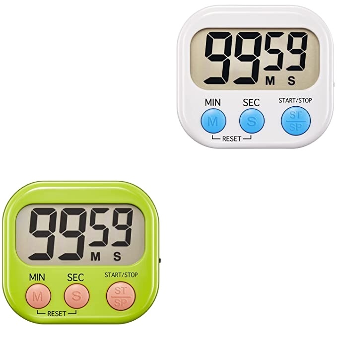 Large LCD Digital Countdown Magnetic Kitchen