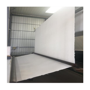 Trái phiếu phân hủy sinh học spunbond 100% Polypropylene cuộn không dệt nguyên liệu không dệt giấy không dệt sợi ngắn vải địa kỹ thuật - Product Image 4