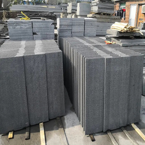 Pierre tombale et monument en granit noir de style européen traditionnel pour cimetière - Product Image 4