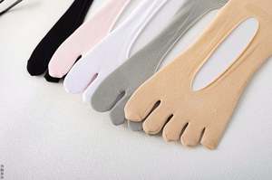 All'ingrosso <span class=keywords><strong>donna</strong></span> atletica cinque-Toe senza soluzione di continuità Injinji calzini Open Toe Design personalizzabile bracciale in maglia per la primavera minimo 3 paia - Product Image 3